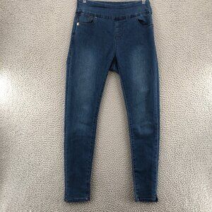 Lola Jeans Women Rachel MB 6 Blue Denim High Rise Ankle 4Way Stretch 360 Comfort